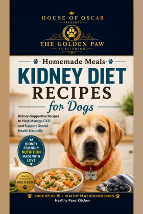 Kidney Diet Recipes for Dogs cover