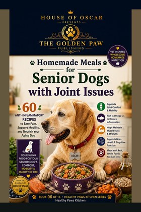 Homemade Meals for Senior Dogs with Joint Issues cover